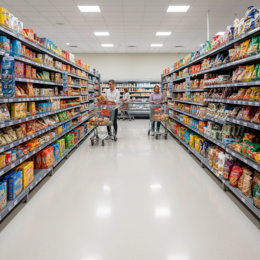 Supermarket cleaning