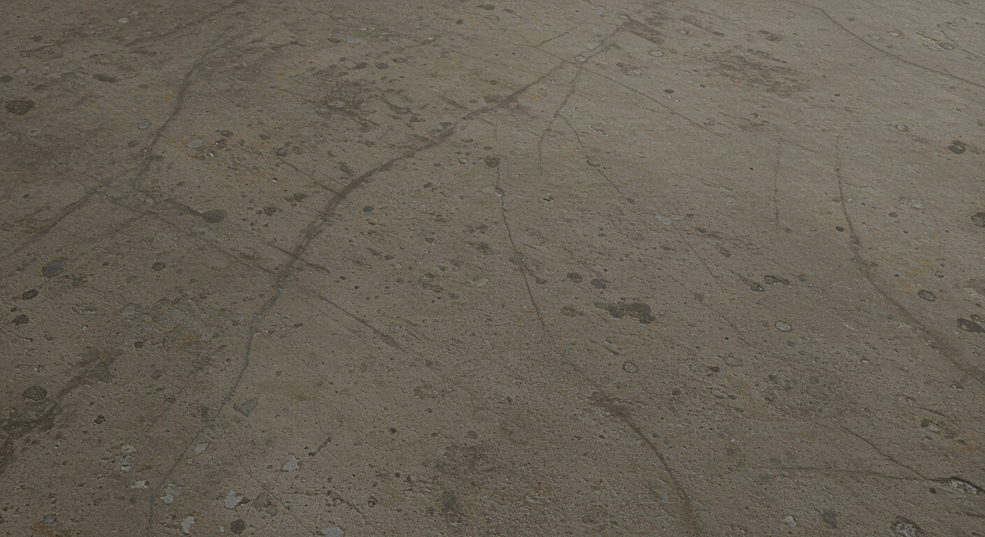 Cement Floor Cleaning