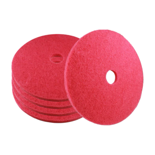 Red Floor Maintenance Pads